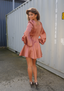 Golightly Sophie Satin kjole - Blush Pink