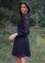 Golightly Lace Kjole - Black