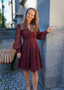 Golightly Lace kjole - Bordeaux