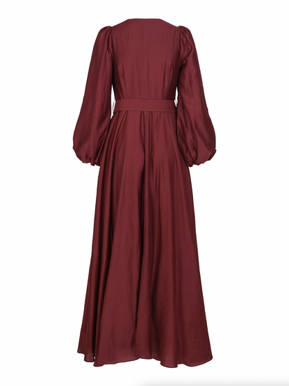 Queen Dress - Bordeaux