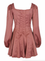 Golightly Sophie Satin kjole - Blush Pink