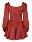 Golightly Sophie Satin kjole - Rust