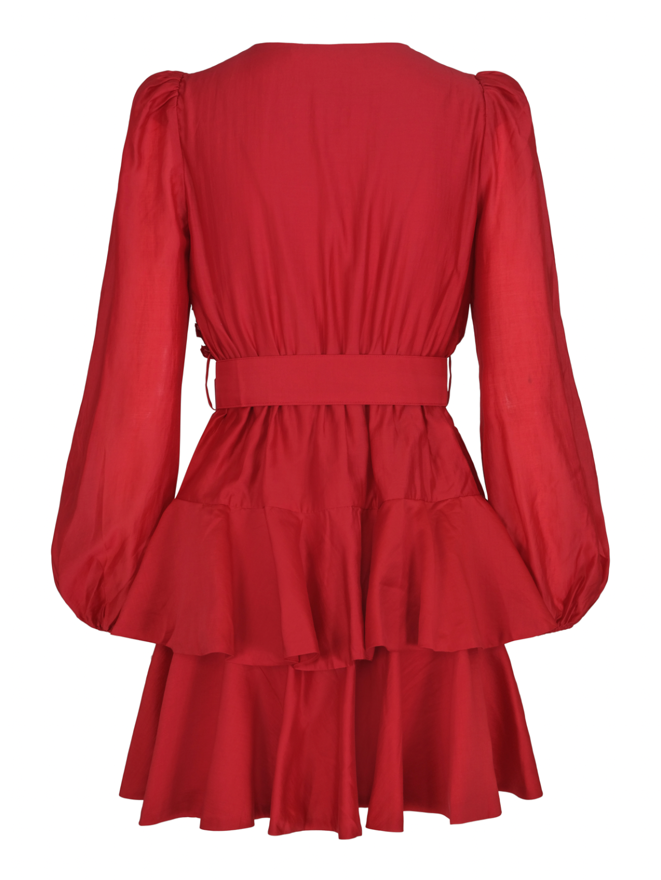 Iris Dress - Deep Red