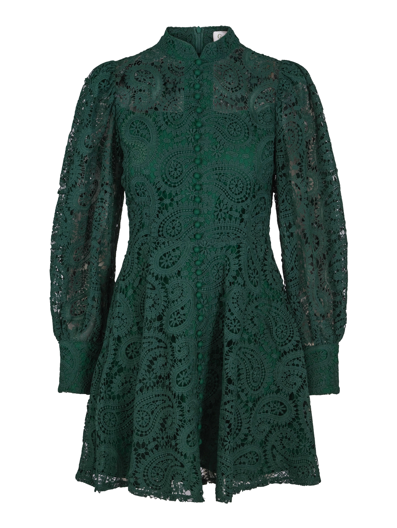 Fleur Dress - Deep Green