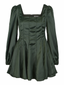 Golightly Sophie Satin kjole - Deep Green