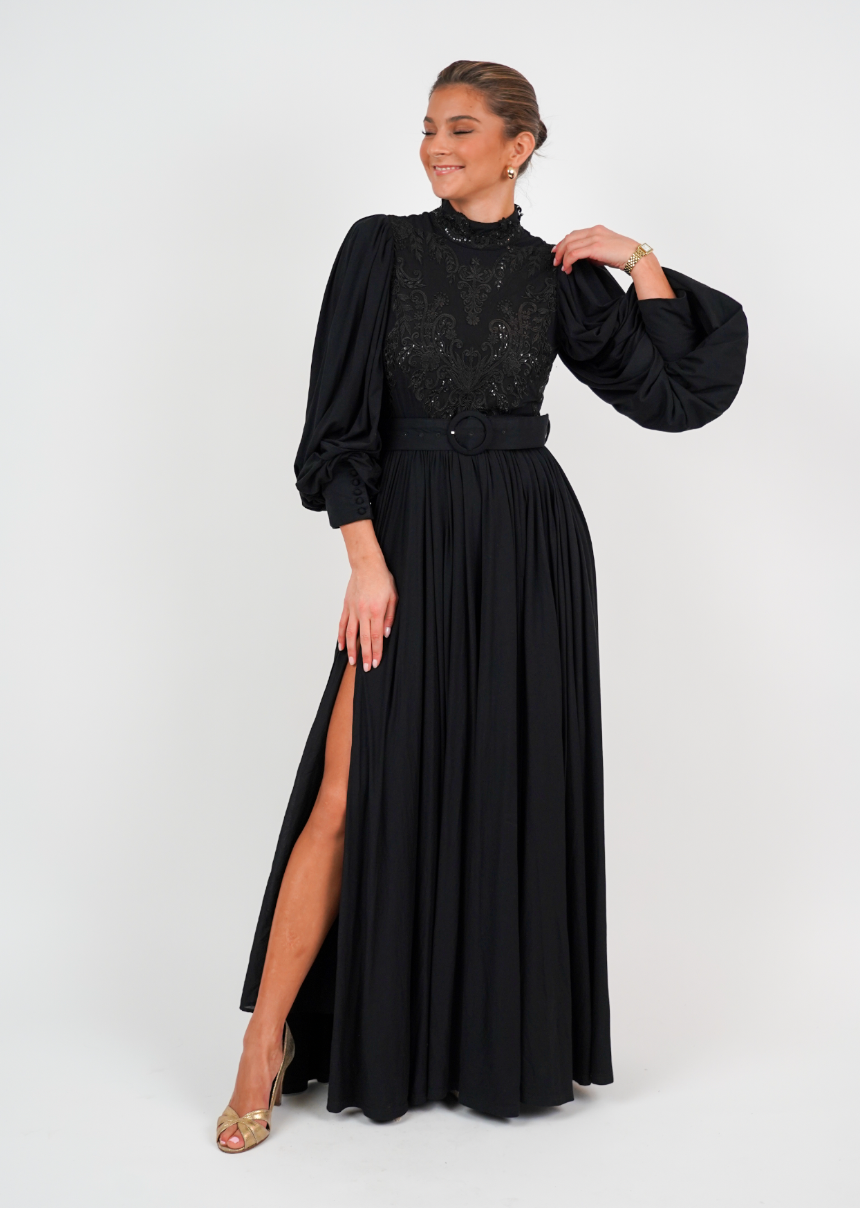 Majestic Dress - Black