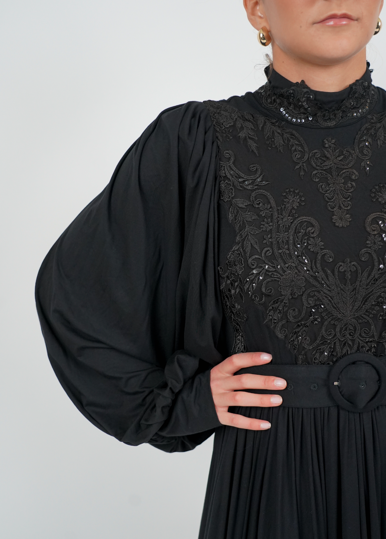 Majestic Dress - Black