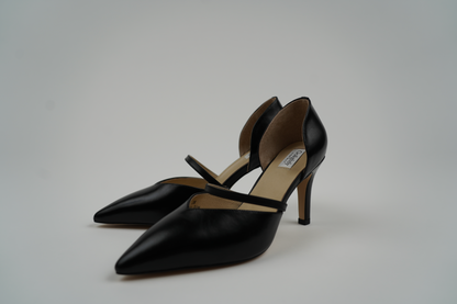 Ellemy Leather Pumps - Black Calf