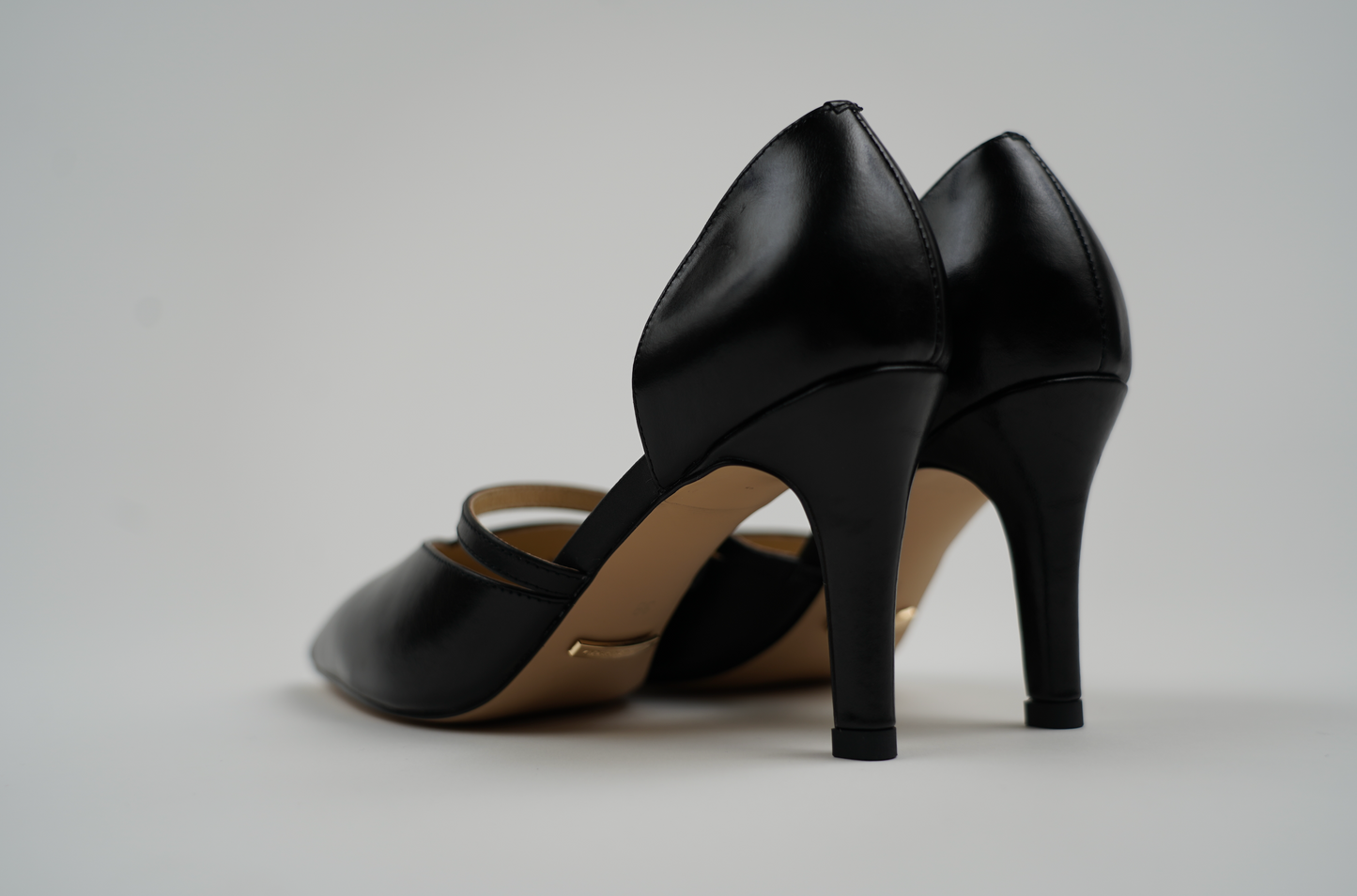 Ellemy Leather Pumps - Black Calf