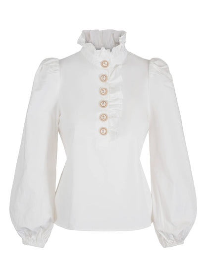 Golightly Sally Bluse - White