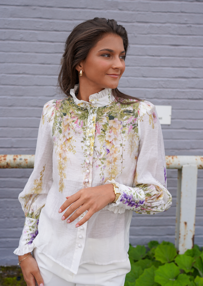 Wisteria Blouse - Floral