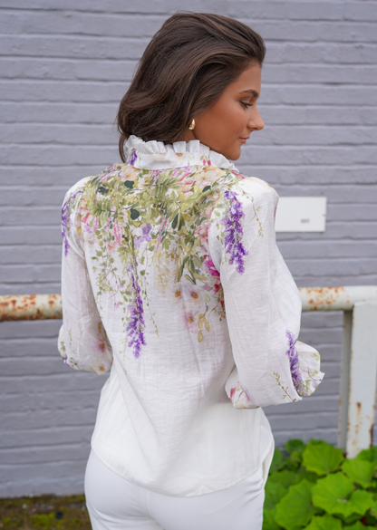 Wisteria Blouse - Floral