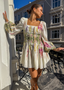 Golightly Sophie Print kjole - Floral (Normal Length)