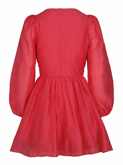 Maeve Dress - Raspberry