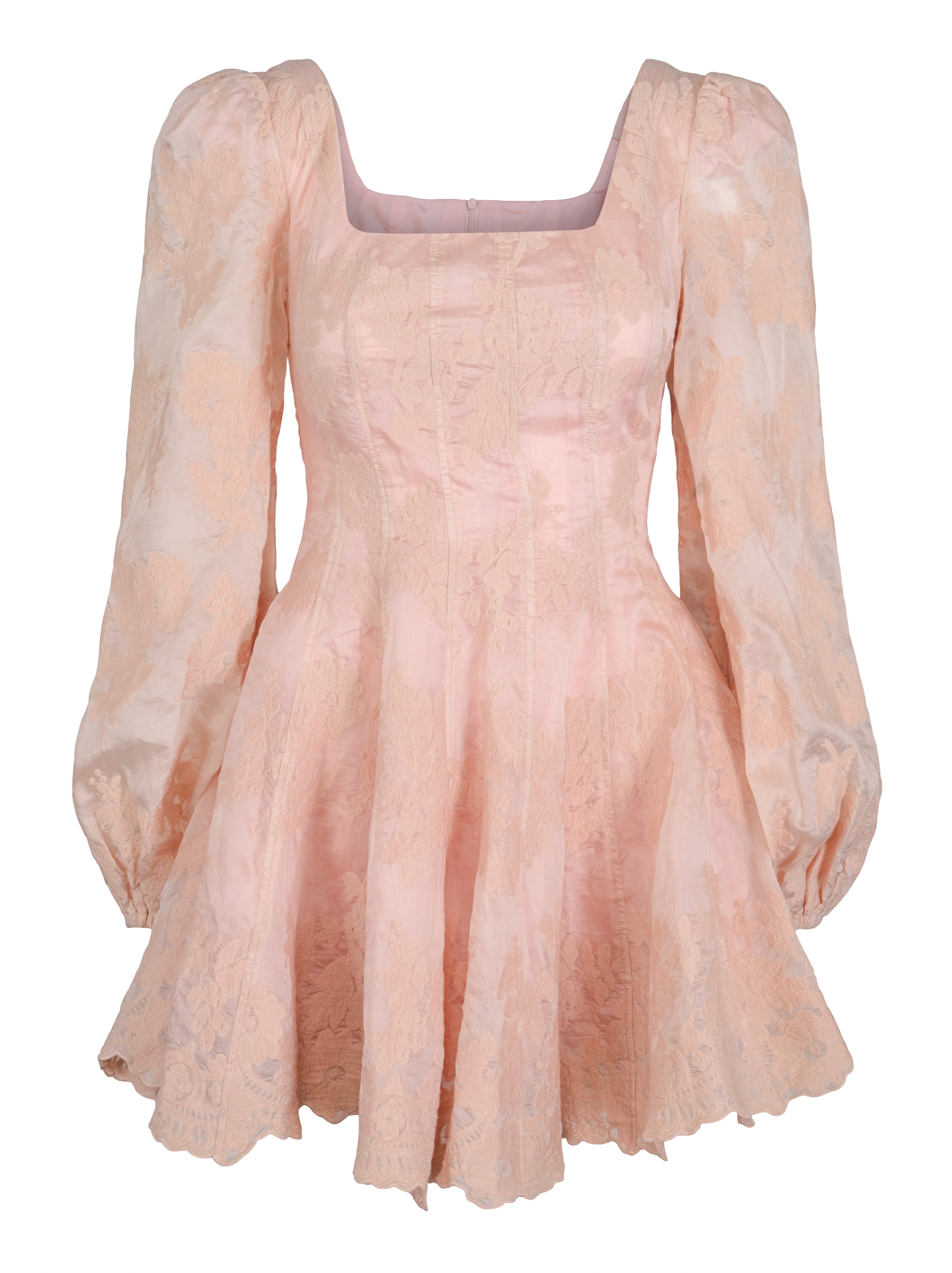 Sophie Lace Dress - Pastel Pink