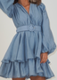 Golightly Abina kjole - Dusty Blue