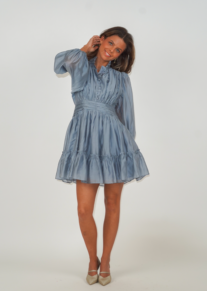 Vanity Dress - Dusty Blue