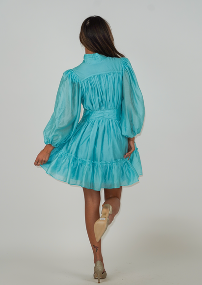 Vanity Dress - Aqua