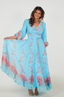 Golightly Queen kjole: Long - Blossom Print
