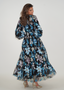 Golightly Queen Sequin kjole - Blue