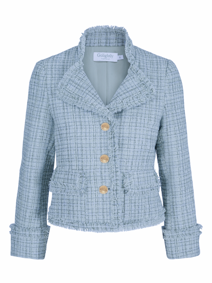 Chaqueta Milano - Tweed rosa