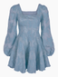 Golightly Sophie Lace kjole - Dusty Blue
