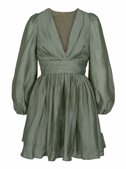 Maeve Dress - Dusty Green