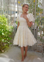Golightly Elina Lace Kjole - Créme White