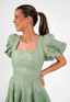Golightly Elina Lace Kjole - Pastel Green