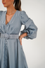 Golightly Queen Kjole: Long - Dusty Blue