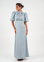 Golightly Holly kjole: Long - Light Blue