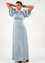Golightly Holly kjole: Long - Light Blue