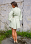 Golightly Abril Kjole - Green Linen