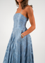 Golightly Cosette kjole - Blue Lace