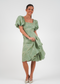 Golightly Elina Lace Kjole - Pastel Green