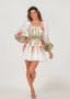 Golightly Sophie Print kjole - Floral (Short Length)