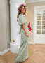 Golightly Holly kjole: Long - Green