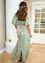 Golightly Holly kjole: Long - Green