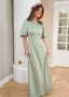 Golightly Holly kjole: Long - Green
