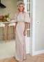 Golightly Holly kjole: Long - Champagne