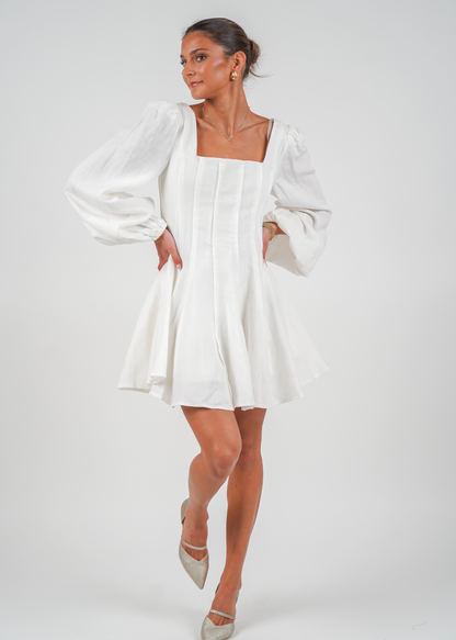 Sophie Dress - White