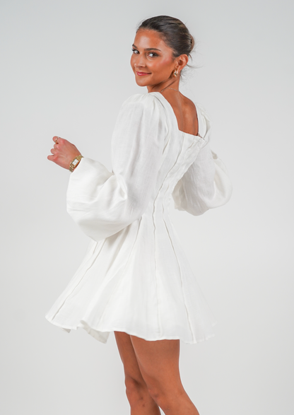 Sophie Dress - White