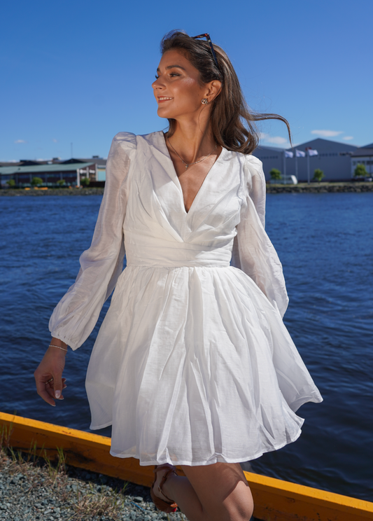 Golightly Maeve kjole - Off White