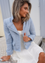 Golightly Tweed Jakke - Light Blue
