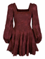 Golightly Sophie Lace Kjole - Bordeaux