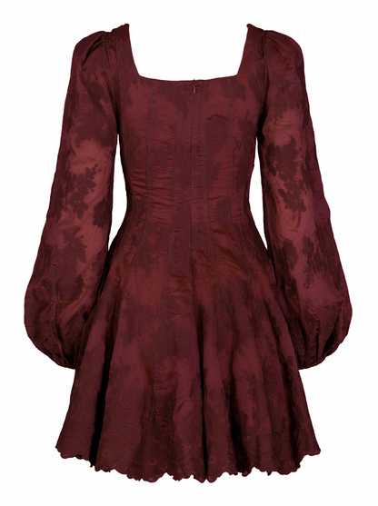 Golightly Sophie Lace Kjole - Bordeaux