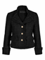 Golightly Tweed Jacket - Black