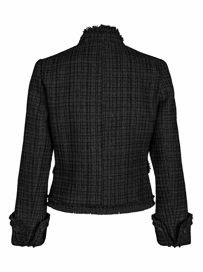 Golightly Tweed Jacket - Black
