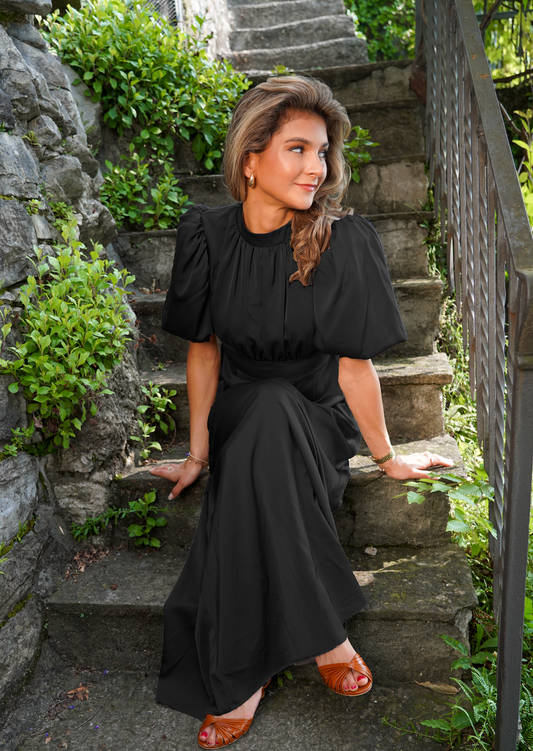 Golightly Holly Kjole: Long - Black