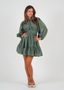Golightly Vanity Kjole - Hunter Green